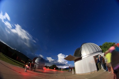 Stars and Storm from McDonald Observatory