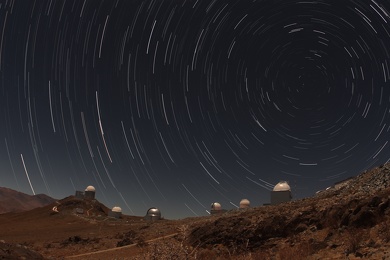 Telescopes at La Silla